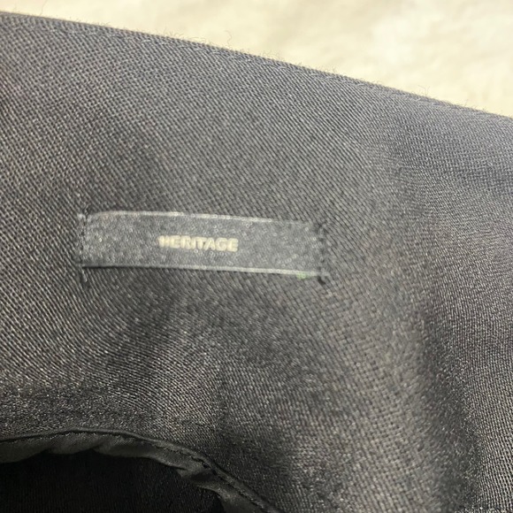 Talbots Heritage Black Dress Pants Women's Size 12 Satin Tux Waistband - Picture 10 of 12